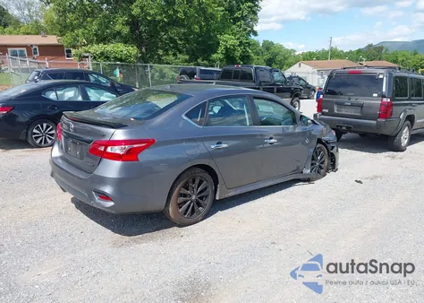 2018 Nissan Sentra Sr из США, поврежденный, VIN 3N1AB7AP2JY330218